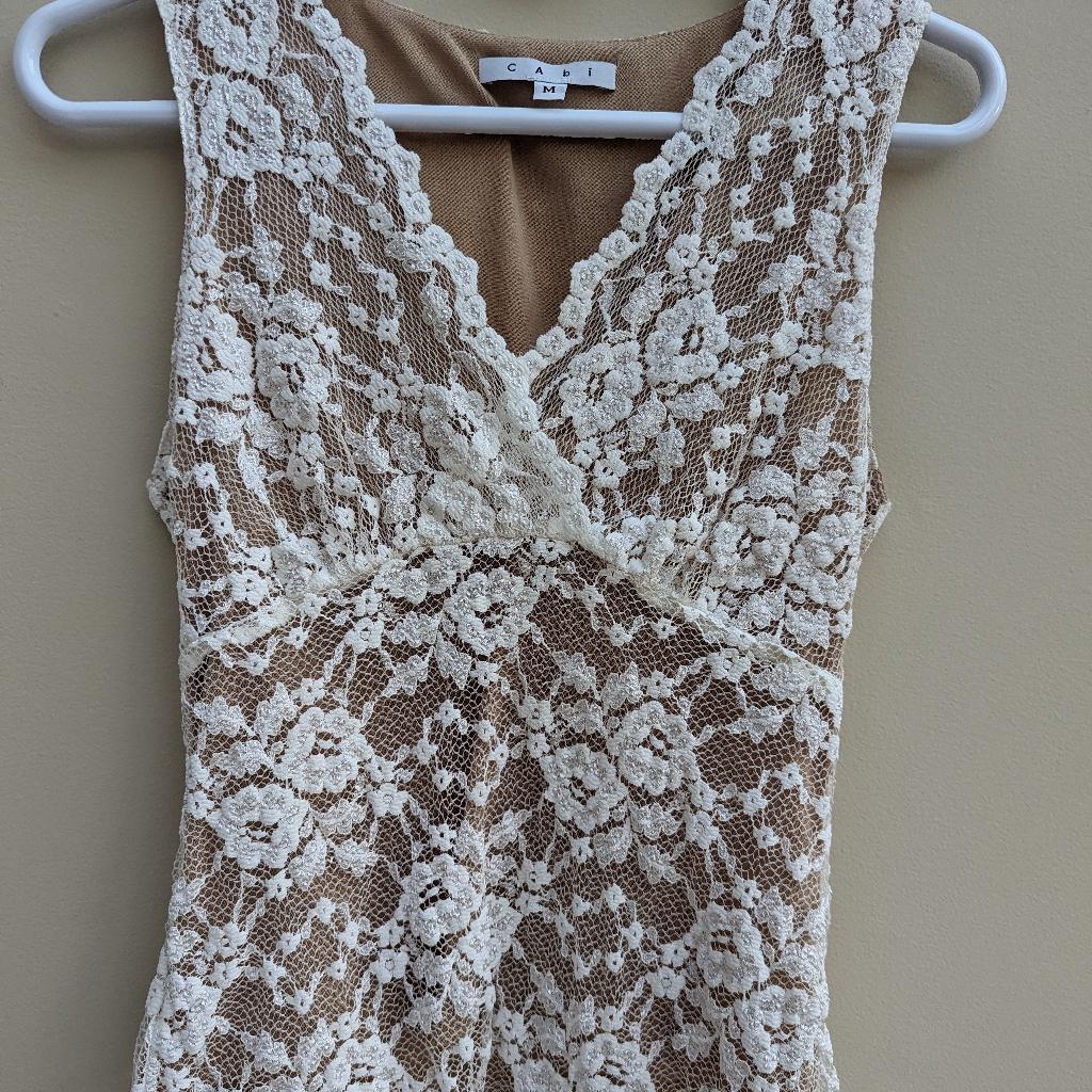 Cabi- Beautiful Delicate Women's Top